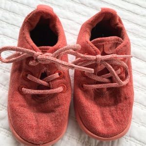 Allbirds smallbirds boys wool runner shoes size T7